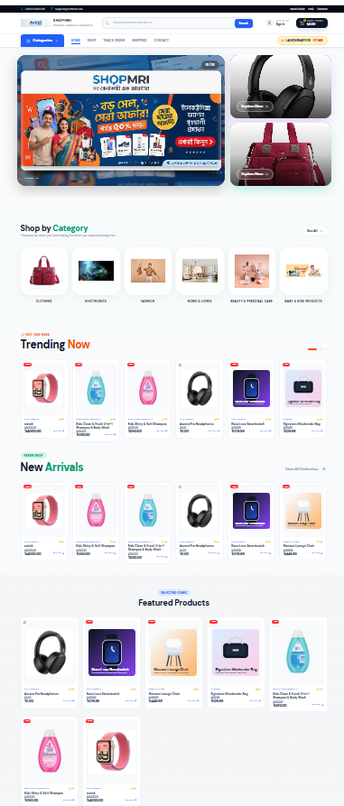 ShopMRI E-Commerce System